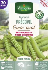 Pois Nain à Grain Rond Précovil - 20 m